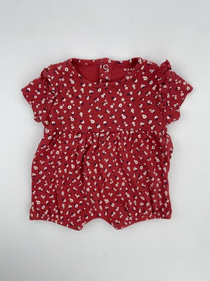 Barboteuse fleurie – Kiabi – 3 mois