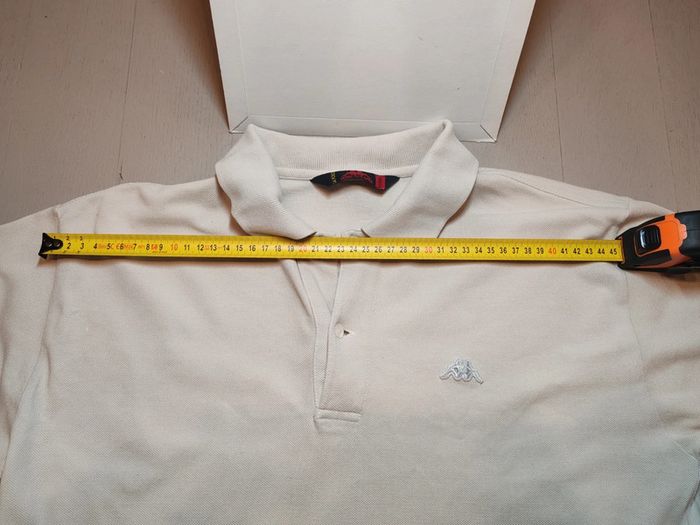 Kappa polo beige vintage 2003 robe Di kappa taille M - photo numéro 5