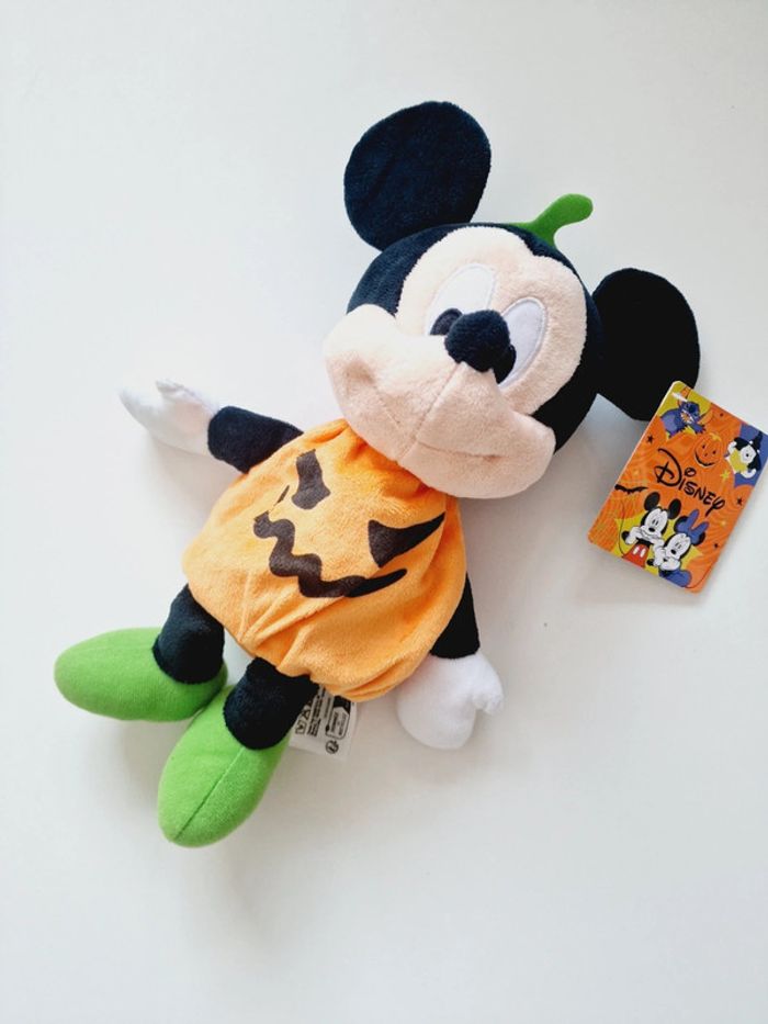 Disney - Peluche - Mickey - Halloween - Neuve avec étiquette !