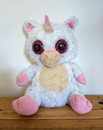 Grande peluche licorne de 45 cm