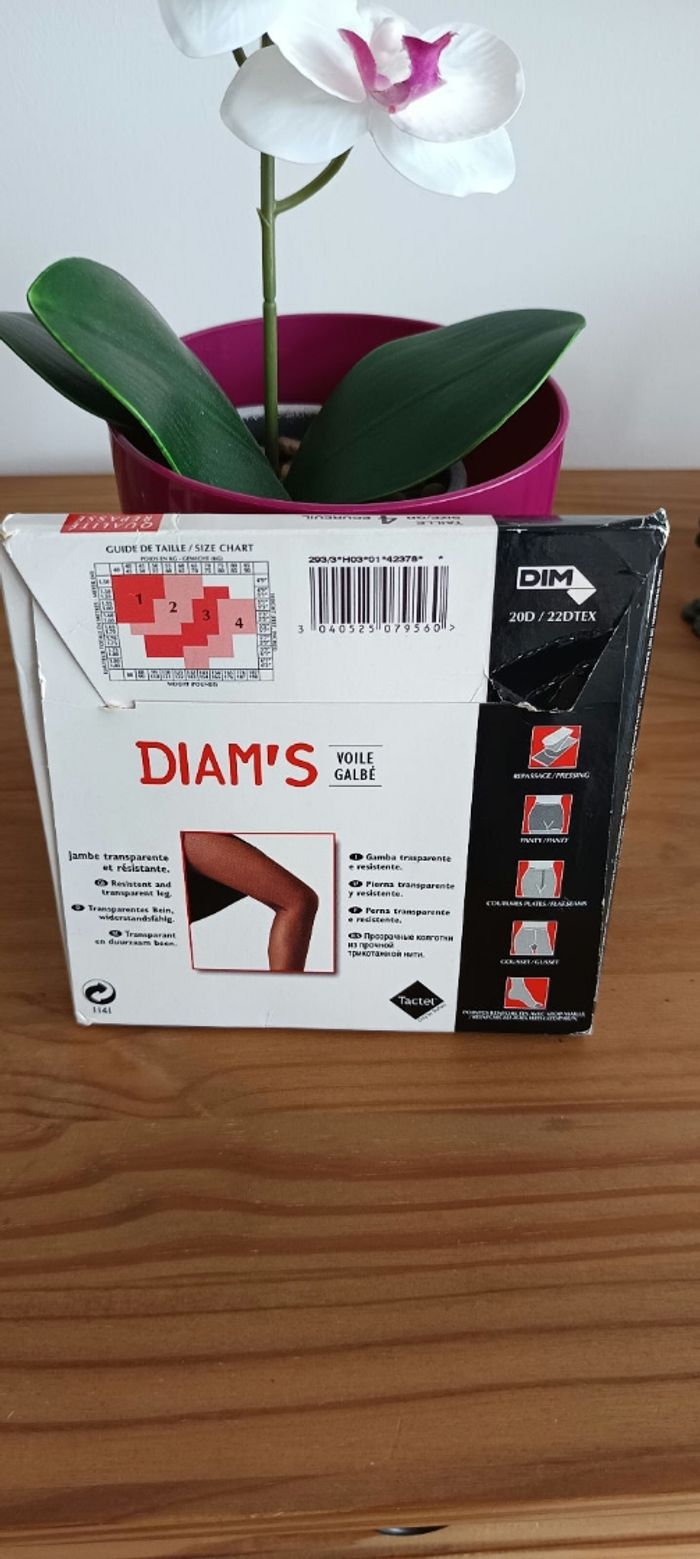 Collant DIAM'S de DIM taille 4 🌹 - photo numéro 5