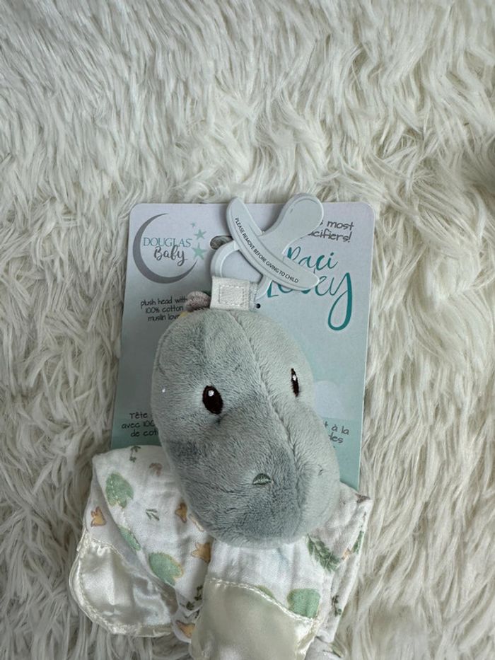 Doudou attache tétine Douglas baby - photo numéro 3