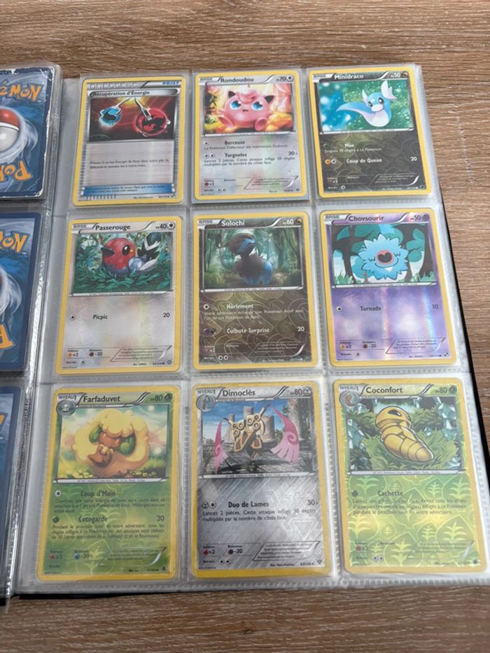 Cartes pokemon reverse ancienne noir blanc xy - photo numéro 2