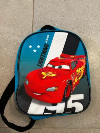 Sac à dos cars, bon état, 19x25cm