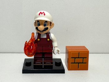 Figurines Mario type lego
