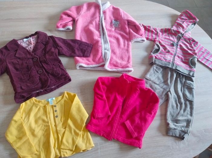 Lot 12 mois fille mi saison hiver - photo numéro 5