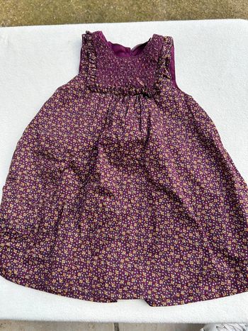 Robe fleurie sergent major 18 mois
