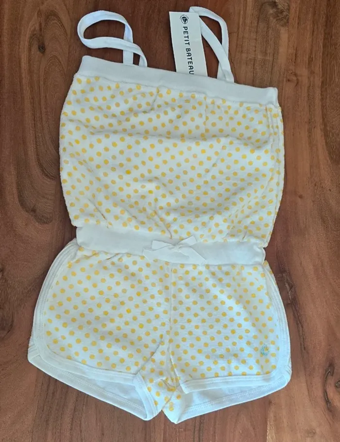 Combi-short Petit Bateau Taille 6 ans