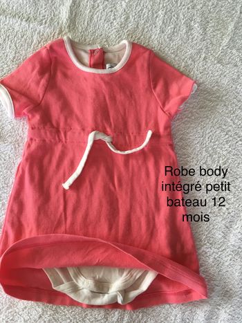 Robe body intégré 12 mois