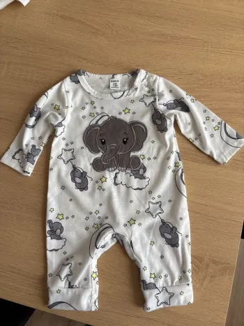 Pyjama léger sans pied Éléphant Shein 3 mois
