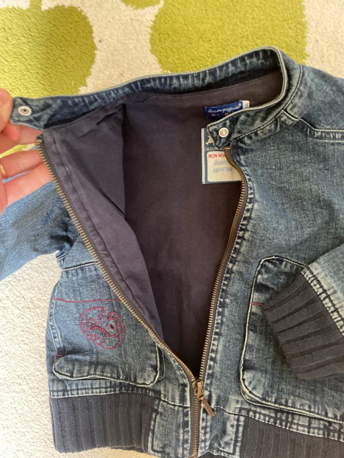 Veste en jeans fille 4 ans - photo numéro 4