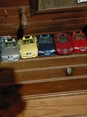 Lot 5 voiture BMW de collection modèle réduit 1 24 ème dans l'état abîmé livraison rapide et soigné 
