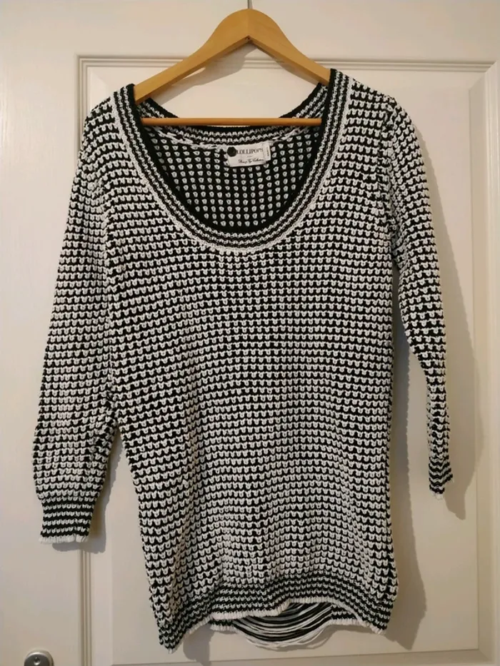 Pull long lollipops taille S
