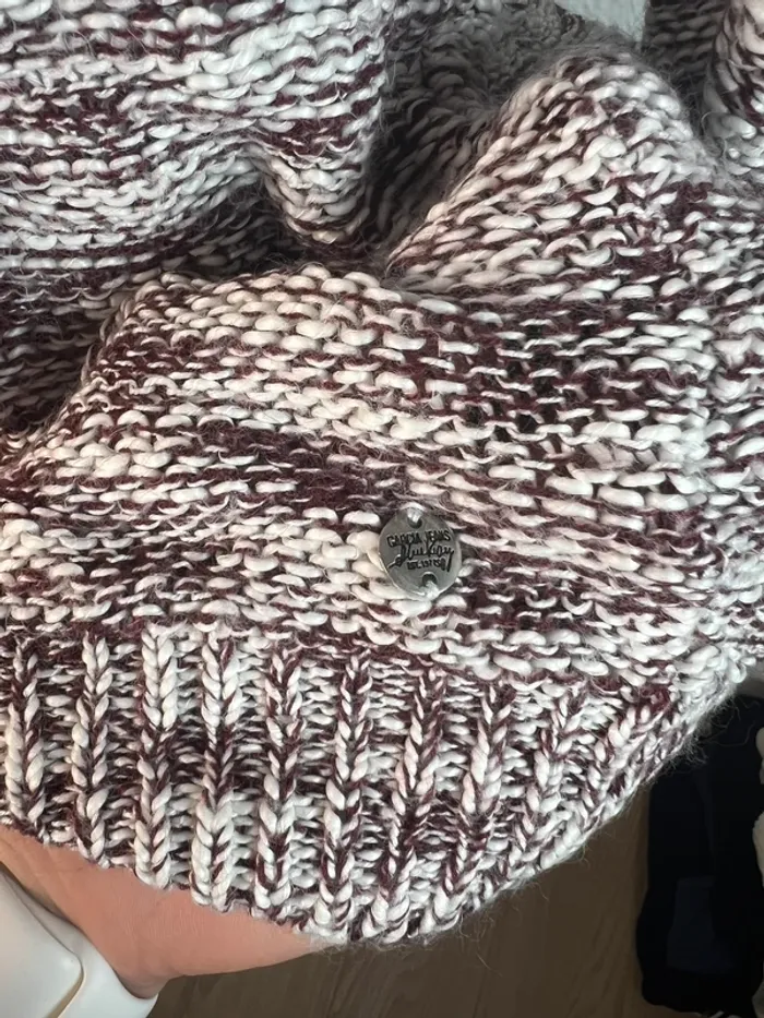 pull en maille type laine - photo numéro 7