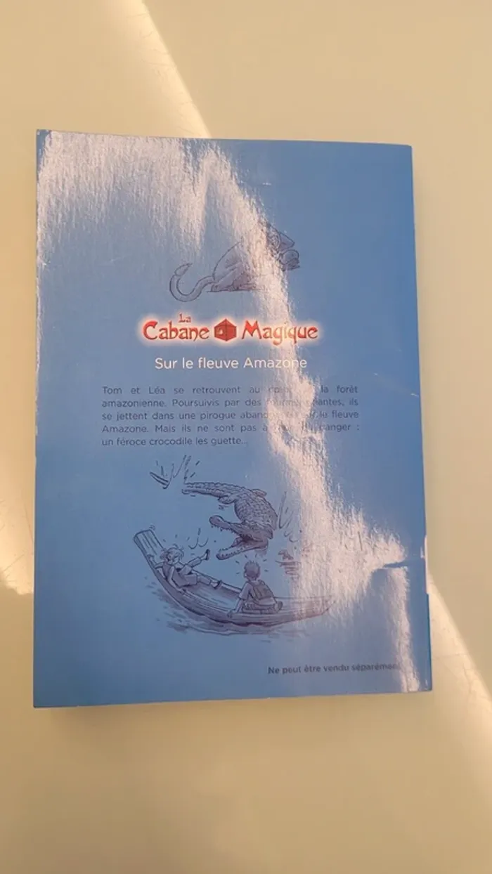 Livre La Cabane Magique n°5 "Sur le fleuve Amazone" - photo numéro 2