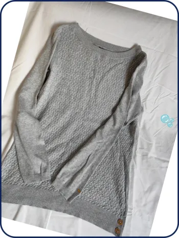 Pull - femme - tommy Hilfiger - M- gris
