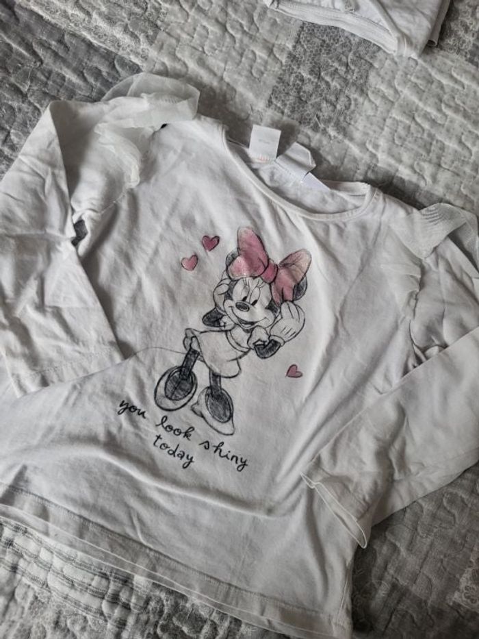 Tee shirt ML minnie zara