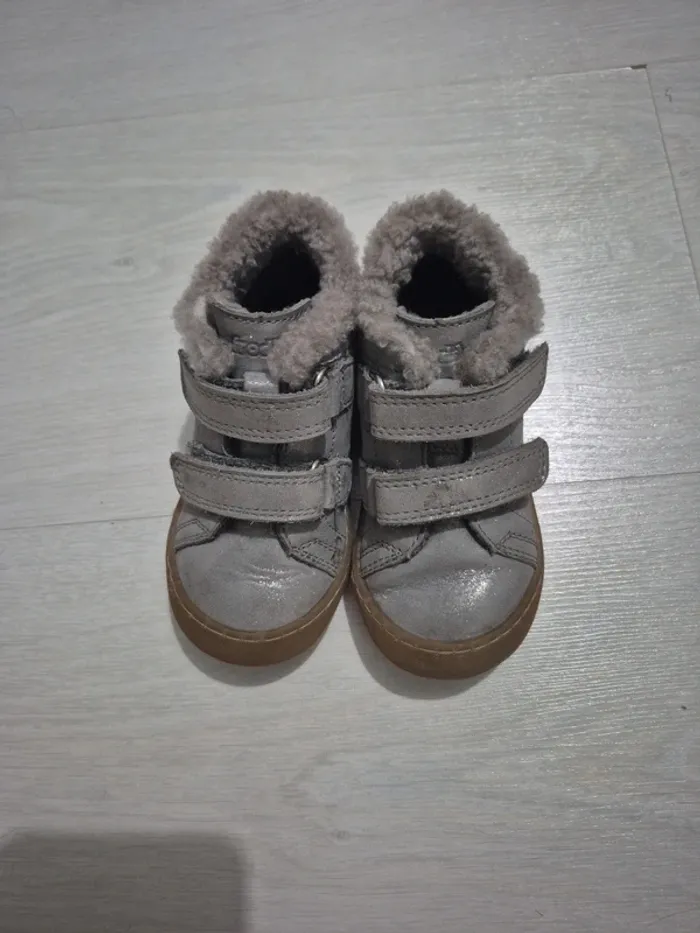 Bottines molletonné grise T22 - photo numéro 2