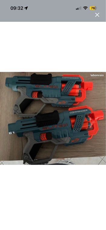 Pistolets nerf
