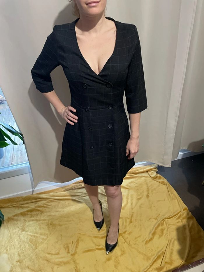 Robe à carreaux