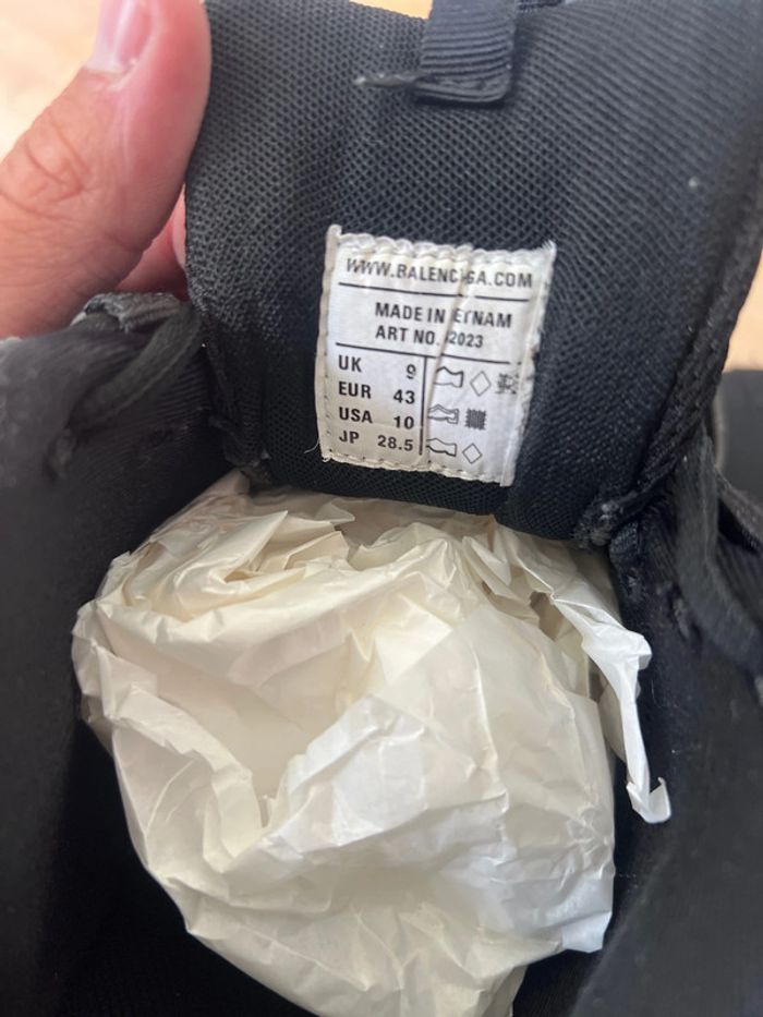 balenciaga track triple black 43 - photo numéro 15
