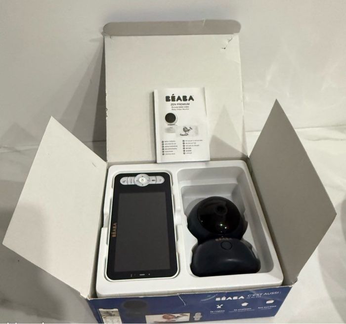 BÉABA Babyphone écoute-bébé Vidéo Zen Premium night blue. - photo numéro 2