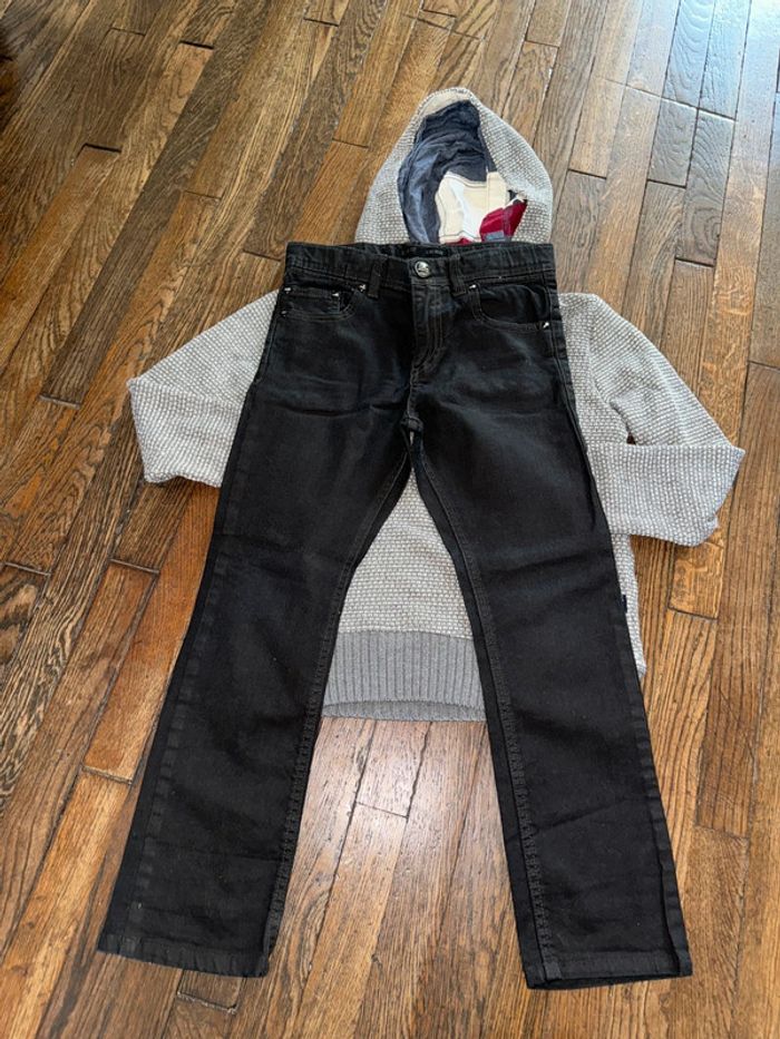 Pull et jeans ikks  10 ans - photo numéro 3