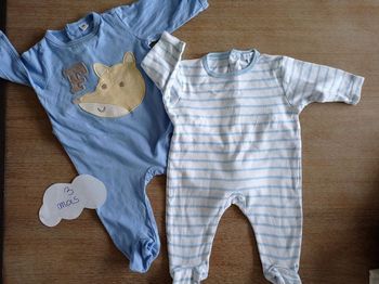 Lot de 2 pyjamas 3 mois