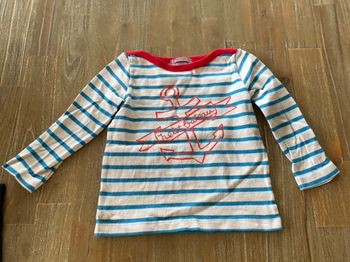 Pull fin petit bateau