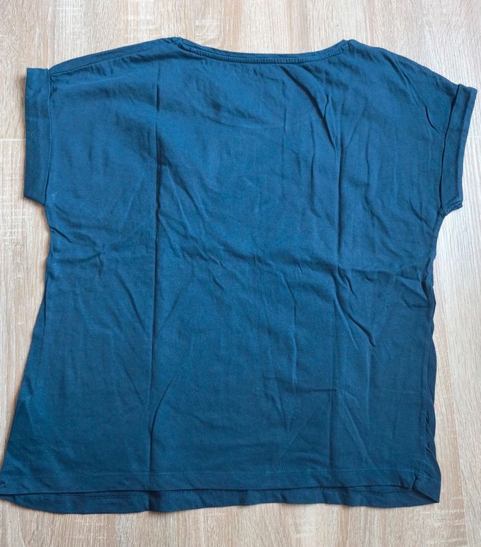 T-shirt bleu - 42/44 - photo numéro 2