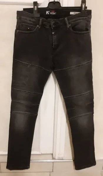 Jean's slim noir Kaporal 12 ans