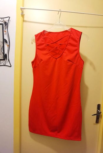 Grand t-shirt ou tunique rouge