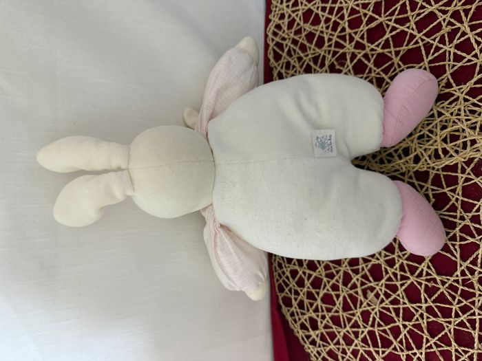 Doudou Lapin vintage MOULIN ROTY - photo numéro 3