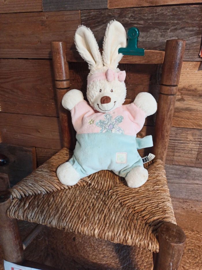 Doudou lapin Tex baby tbe - photo numéro 2