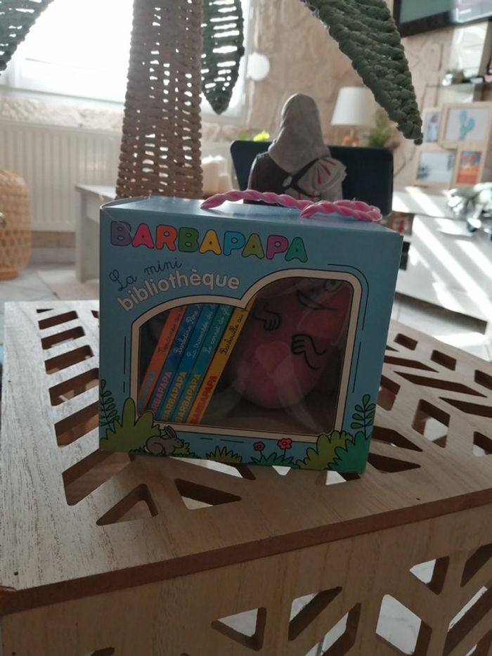 La mini Bibliothèque "Barbapapa"