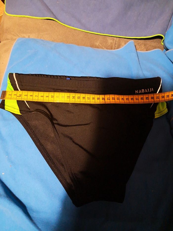 Slip de bain 14-15 ans noir - photo numéro 7