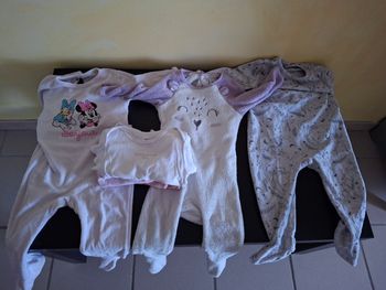 Pyjamas hivers filles 12/18 mois