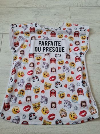 T-shirt Emoji 10/12 ans fille