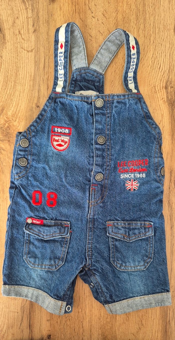 Salopette lee cooper bleu jean