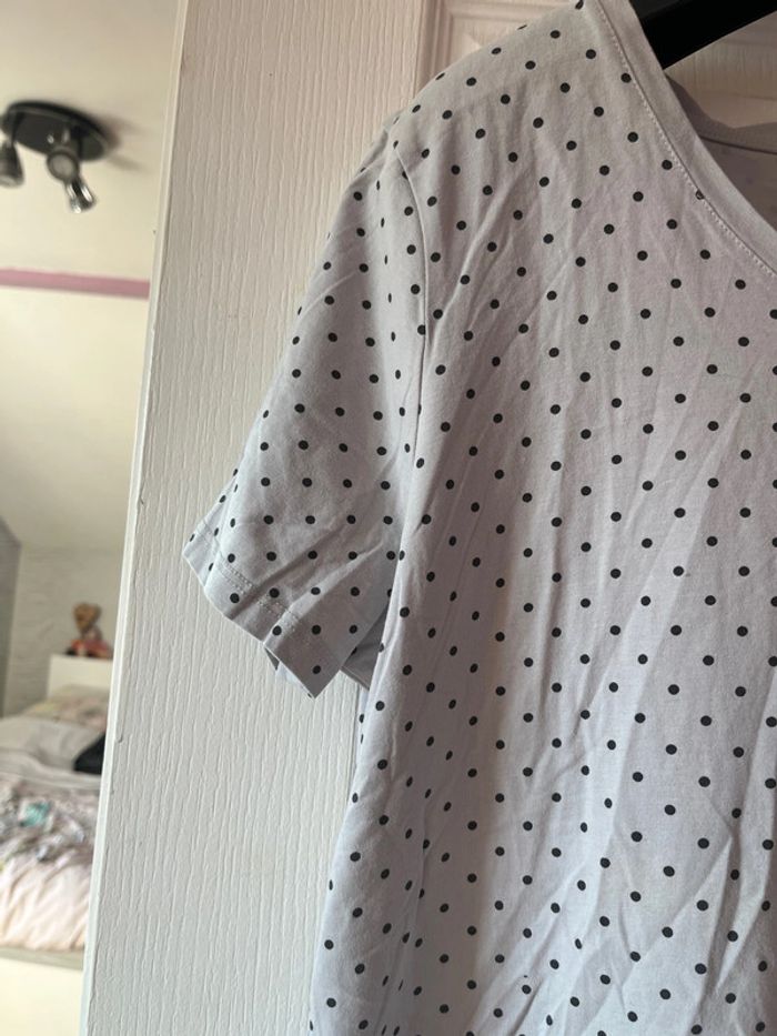 T-shirt à pois - photo numéro 3