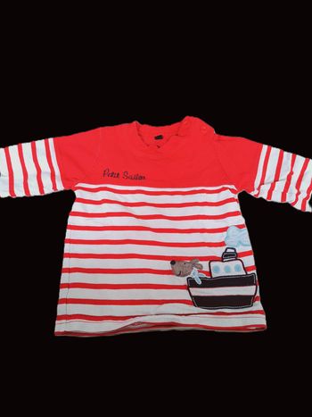 T-shirt manches longues 12 mois