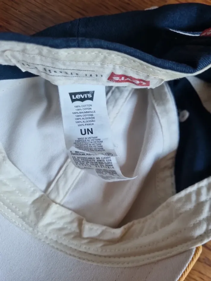 Casquette bleue Levis - photo numéro 5