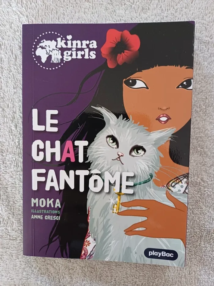 Livre Kinna Girls - le chat fantôme (familleac72)
