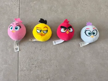 Lot de peluches Angry birds