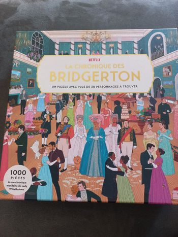 Puzzle 1000 pièces la chronique des bridgerton netflix