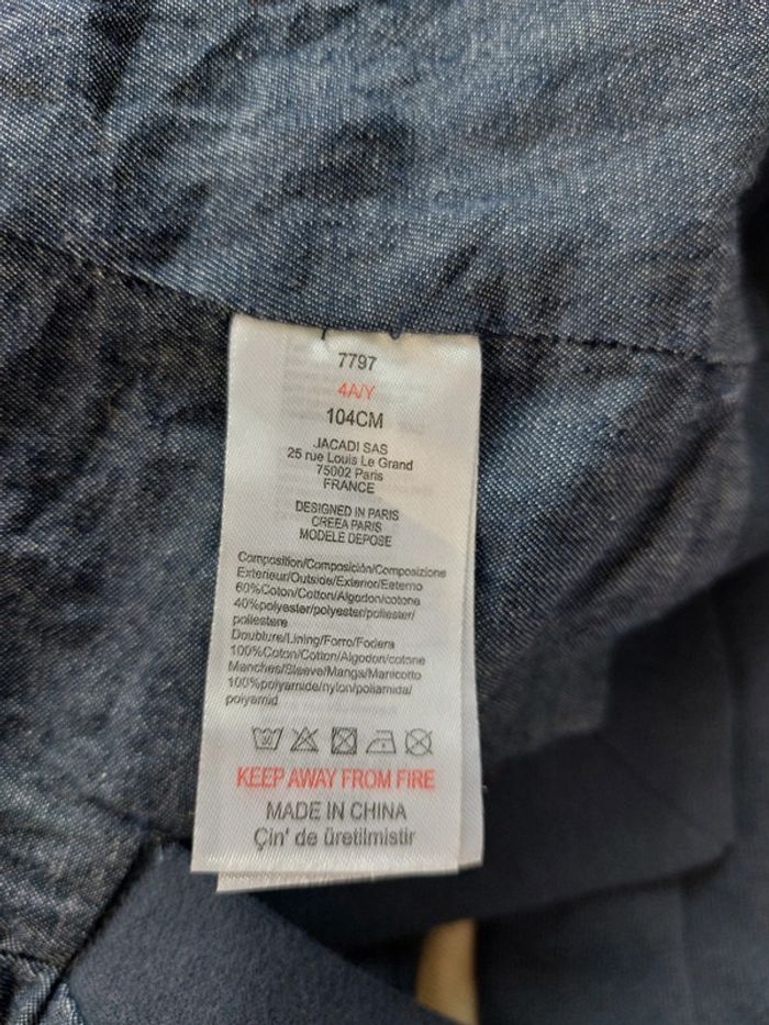 Veste Jacadi taille 4 ans - photo numéro 4