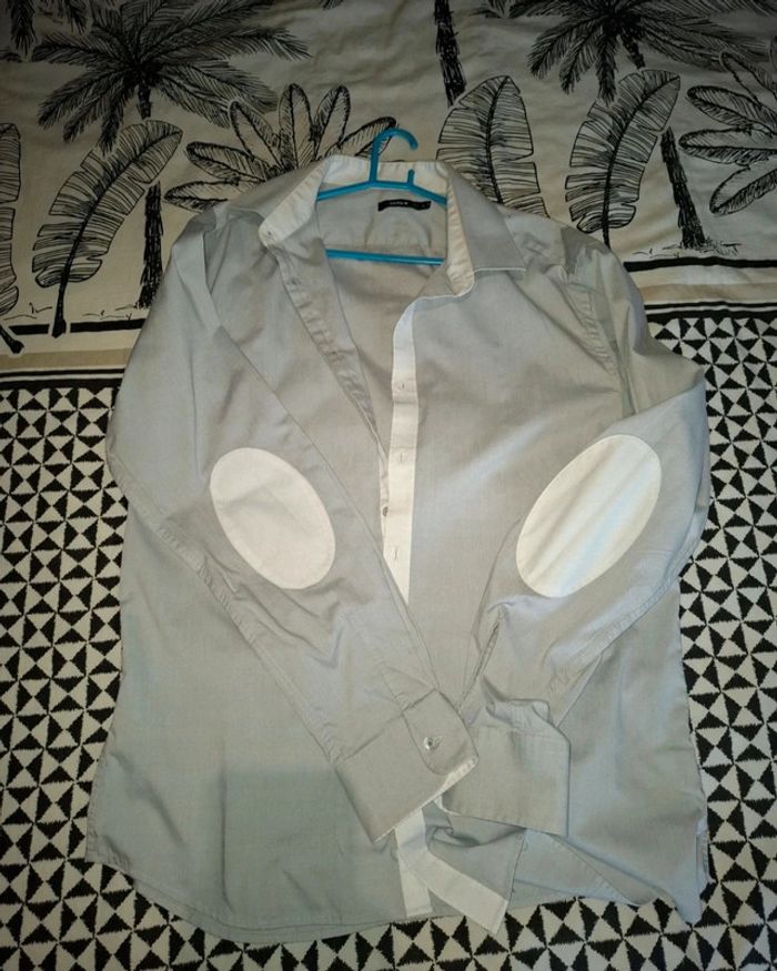 Lot 4 chemise et 1 gilet homme L - photo numéro 6