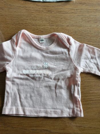 Tee shirt manches longues 1 mois