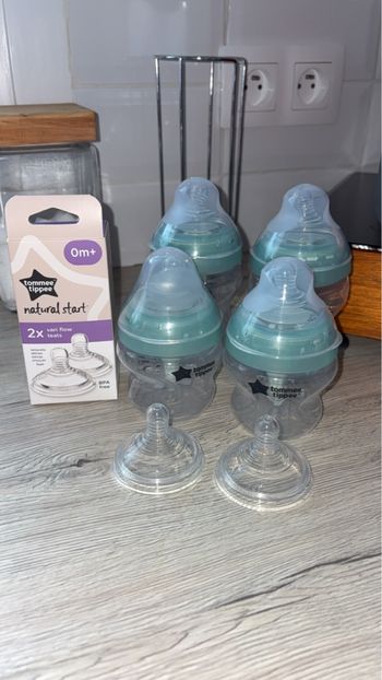 Biberons tommee tippee