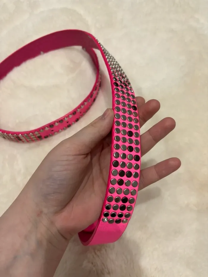 Ceinture rose - photo numéro 2